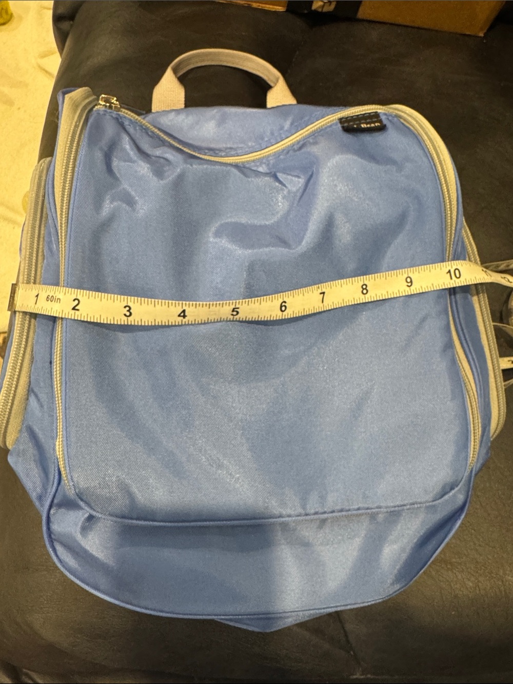 L.L. Bean Blue Hanging Toiletry Bag With Multiple Compartments - Picture 12 of 14
